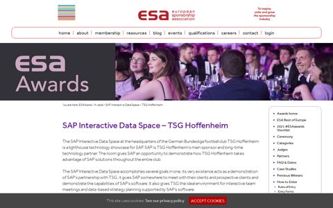 SAP Interactive Data Space – TSG Hoffenheim – European ...