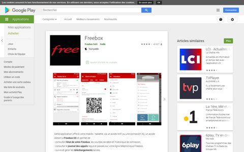 Freebox – Applications sur Google Play