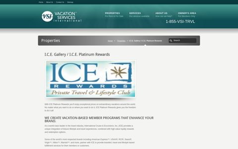 I.C.E. Gallery / I.C.E. Platinum Rewards - Vacation Services ...