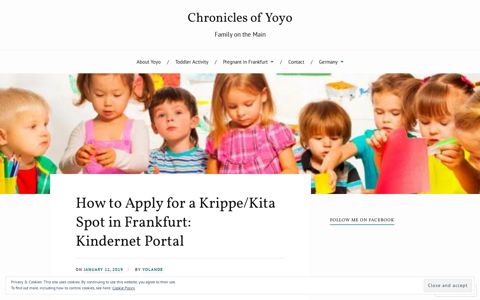 How to Apply for a Krippe/Kita Spot in Frankfurt: Kindernet Portal
