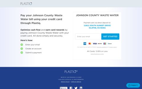 Pay your Johnson County Waste Water bill using your credit ...
