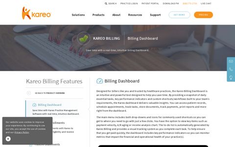 Billing Dashboard | Kareo