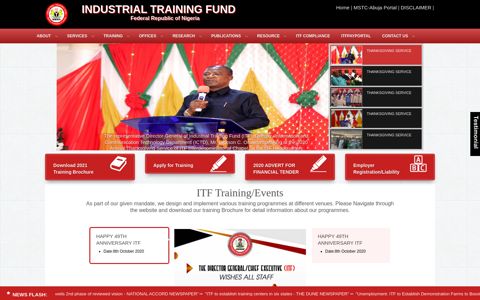 ITF :: Industrial Training Fund, Nigeria