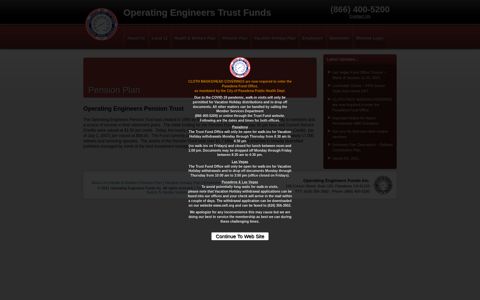 Pension Plan | Operating Engineers Trust Funds