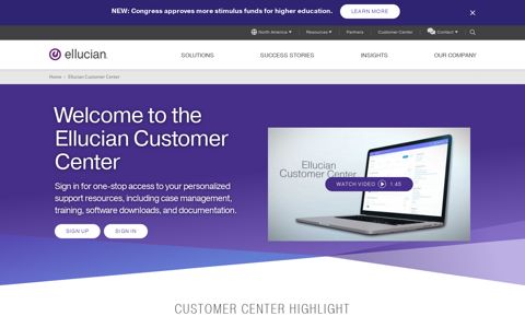 Ellucian Customer Center | Ellucian