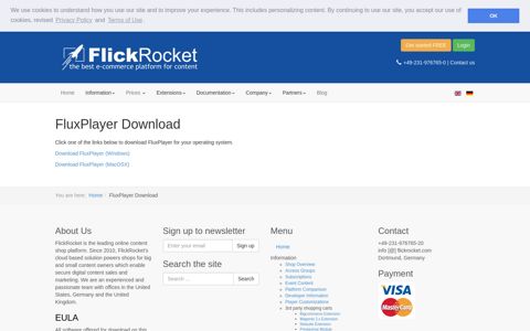 FluxPlayer Download - FlickRocket