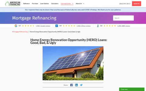 Home Energy Renovation Opportunity (HERO) Loan | Pros ...
