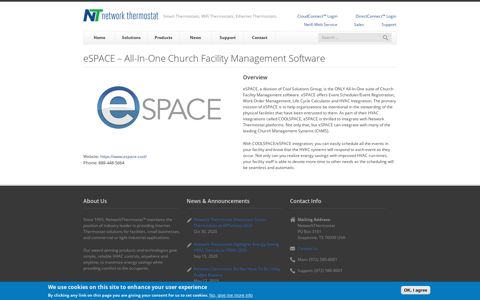 eSPACE – All-In-One Church Facility Management Software