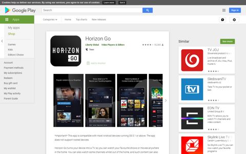 Horizon Go - Apps on Google Play
