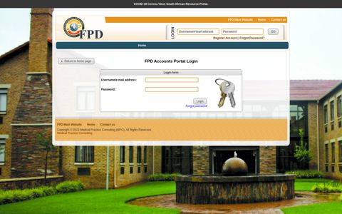 FPD Accounts Portal Login