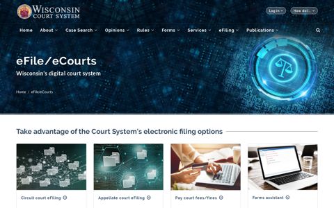 eFile/eCourts - Wisconsin Court System