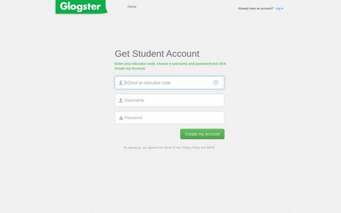 Student - Glogster