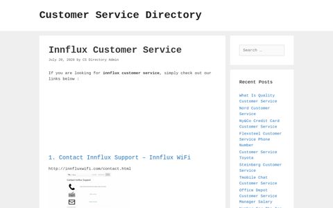 Innflux - Contact Innflux Support - Innflux Wifi