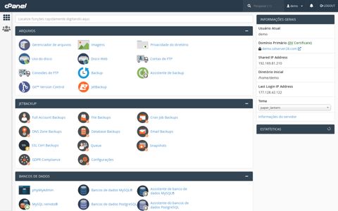 Demo cPanel - hacked by zaitsev