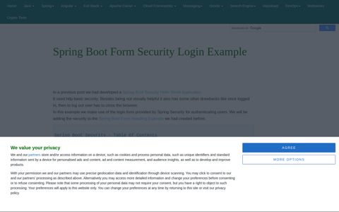 Spring Boot Form Security Login Hello World Example ...