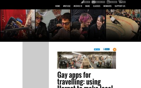 Hornet Gay Dating App - Artisan's Asylum