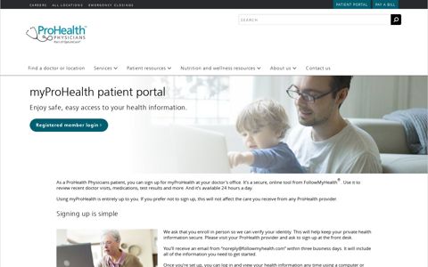 MyProHealth Patient Portal - ProHealth Physicians