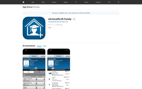 ‎eSchoolPLUS Family on the App Store