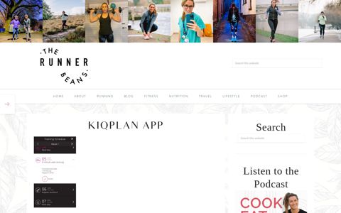 kiqplan app - The Runner Beans