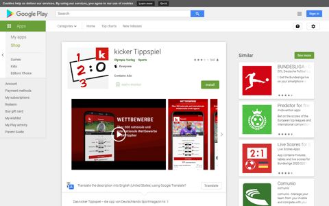 kicker Tippspiel - Apps on Google Play