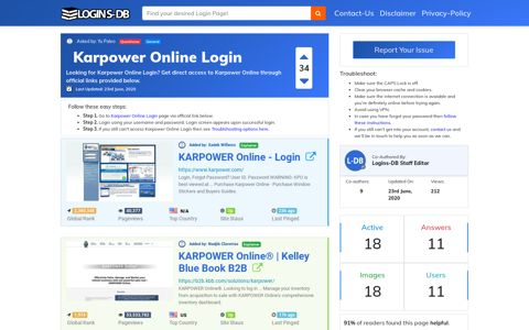 Karpower Online Login - Logins-DB