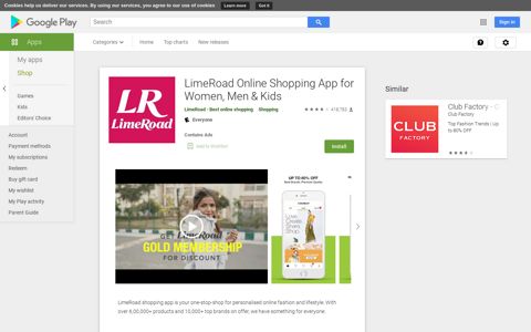 LimeRoad Online Shopping App for Women, Men & Kids ...