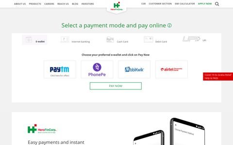 pay-online - Hero FinCorp