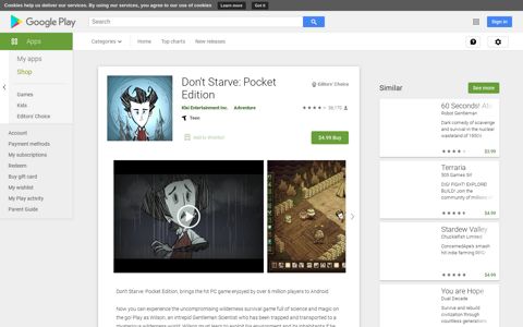 Don't Starve: Pocket Edition - Apps on Google Play