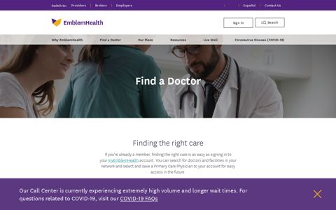 Find a Doctor | EmblemHealth