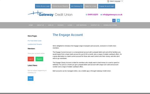 The Engage Account - Gateway Credit Union