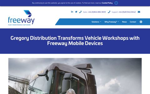 Gregory Distribution Transforms Vehicle Workshops with ...