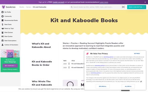 Kit and Kaboodle Book Series (2 books in order) - Bookroo