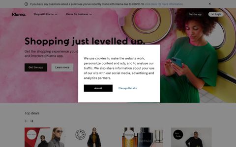 Klarna makes online shopping simple | Shopping just levelled ...