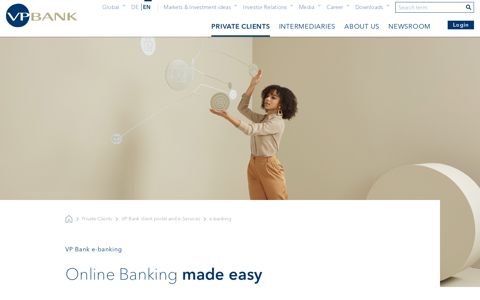 VP Bank e-banking — Online Banking made easy