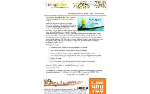 HealthEast - Living Better - BlueSpire Strategic Marketing