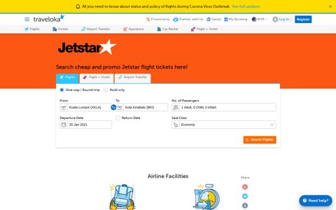 Jetstar Cheap Flights | Jetstar Flight Ticket Promos & Deals