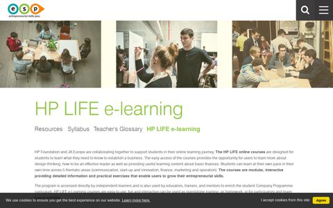 HP LIFE e-learning - Entrepreneurial Skills Pass