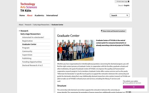 Graduate Center - TH Köln