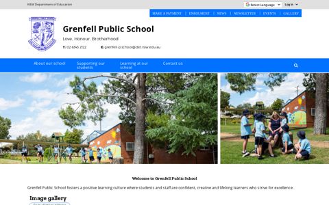 Grenfell Public School: Home