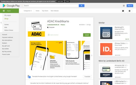 ADAC Kreditkarte - Apps on Google Play