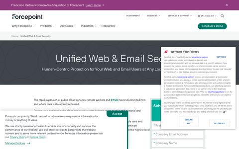 Unified Web & Email Security | Forcepoint