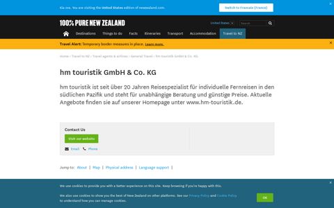 hm touristik GmbH & Co. KG | Travel agent in , Germany