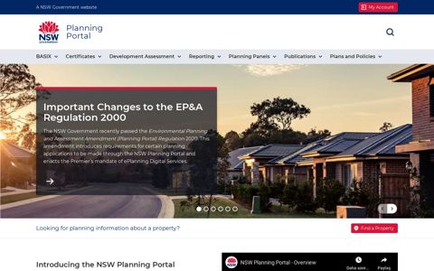 Welcome to the NSW Planning Portal | Planning Portal ...