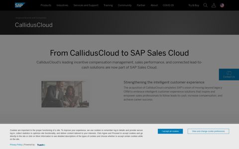 What is CallidusCloud | Sales Performance, Incentive ... - SAP