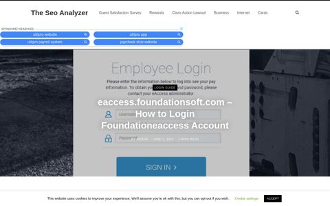 eaccess.foundationsoft.com - How to Login ...