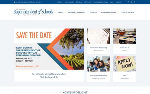 Kern County Superintendent of Schools - Office of Mary C ...