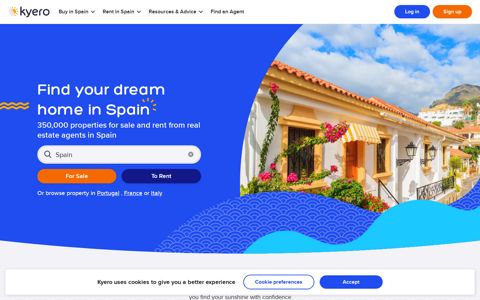 Kyero.com: Property for sale and rent in Spain