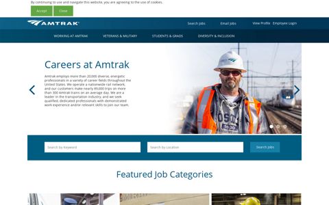 Careers at Amtrak