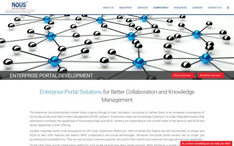 Microsoft SharePoint Services, Enterprise Portal Solutions