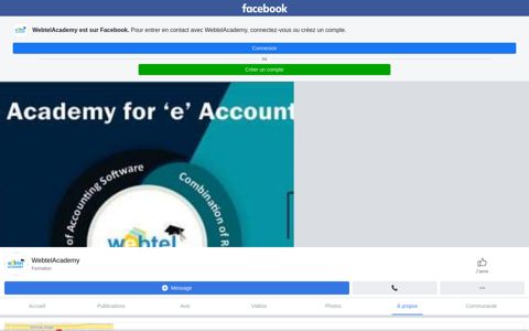 WebtelAcademy - About | Facebook